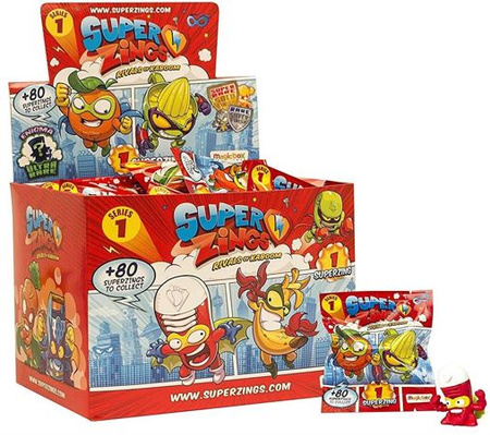 SUPER ZINGS THINGS SASZETKA SERIA 1 FIGURKA NIESPODZIANKA ORYGINALNA