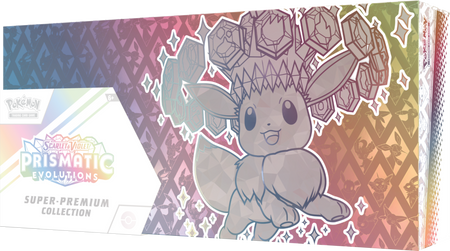 Pokemon TCG Prismatic Evolutions Super Premium Collection ORYGINALNE KARTY