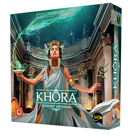 Khora Rozkwit Imperium gra planszowa Portal Games cywilizacyjna strategia