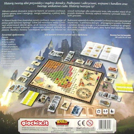 OUTLET Historia gra planszowa strategiczna 12+