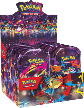 Pokémon 20 BOOSTERÓW TCG Mega Heroes Mini Tin Display