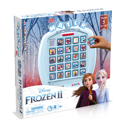 OUTLET MATCH Frozen 2 Kraina Lodu gra planszowa szalona kostka bajka dla dzieci