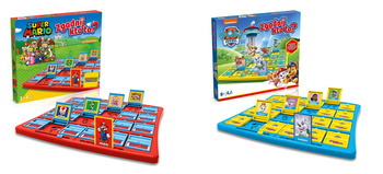 2w1 ZGADNIJ KTO TO Psi Patrol +Super Mario bajka gra planszowa dla dzieci