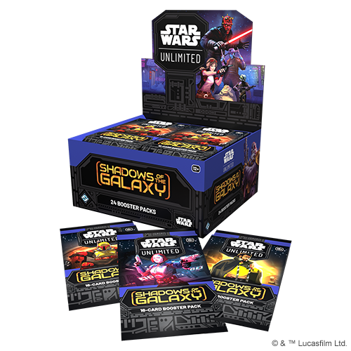 Booster BOX Star Wars Unlimited 2 Shadows of the Galaxy karty gra karciana