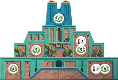 Architekci 7 Cudów Świata gra planszowa: ROZSZERZENIE DODATEK Medale 2 cuda