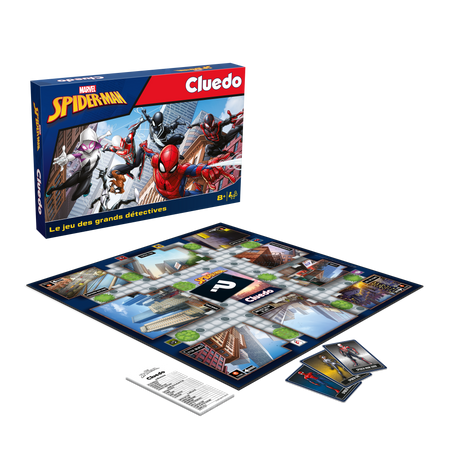 CLUEDO Spiderman gra planszowa kludo Spider Hasbro polska edycja ORYGINALNA