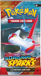 Surging Sparks booster Pokemon TCG saszetka karty ORYGINALNE KARTY