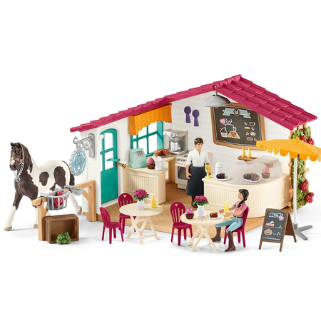 Schleich 42519 67w1 KAWIARNIA +klacz Andaluzyjska figurka koń konie Horse