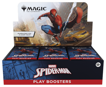Play Booster Box Marvel's Spider-Man karty MtG 30 boosterów Magic Gathering 2025