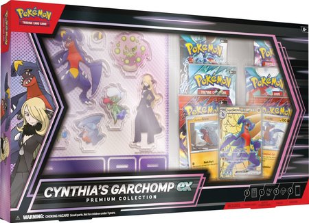 Pokemon TCG WIELKI ZESTAW KART PREMIUM COLLECTION karty Cynthia's Garchomp