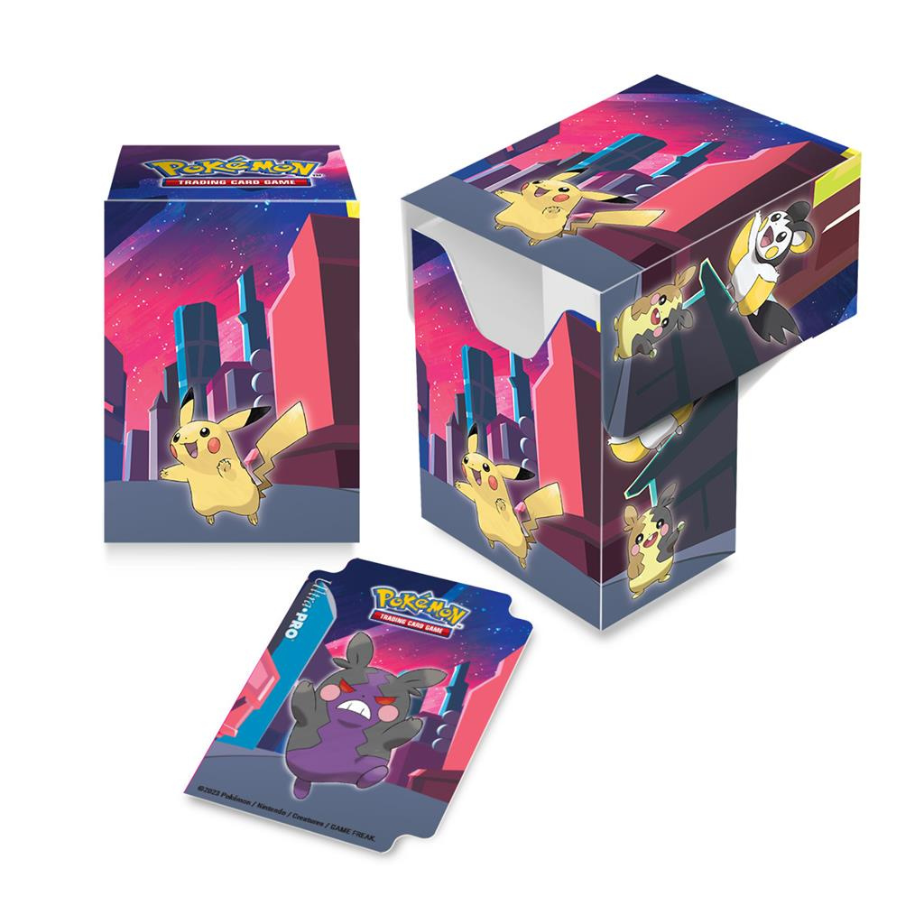 Pudełko PIKACHU na karty talię Pokemon Deck Box ORYGINALNE