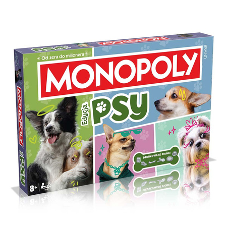 MONOPOLY PSY monopol hasbro pieski gra planszowa POLSKA NOWA EDYCJA 2025