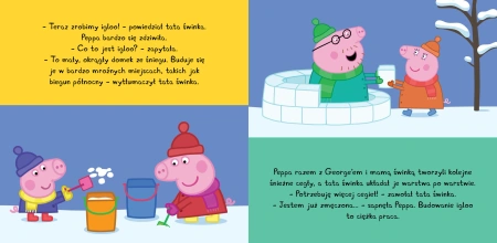 ŚWINKA PEPPA RODZINNE ZABAWY książka dla dzieci książeczka 24 strony NOWA