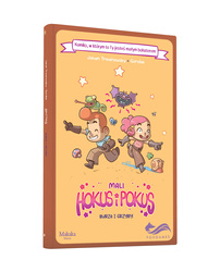 OUTLET MALI HOKUS I POKUS KOMIKS PARAGRAFOWY DLA DZIECI BURZA I GRZYBY książka gra