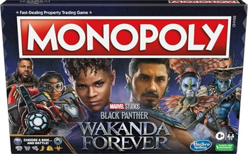 MONOPOLY MARVEL Black Panther gra planszowa czarna pantera ENGLISH KOLEKCJONERSKA