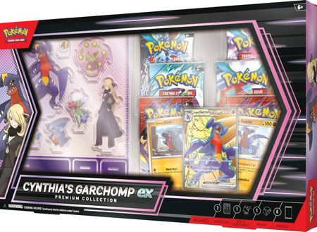 Pokemon TCG WIELKI ZESTAW KART PREMIUM COLLECTION karty Cynthia's Garchomp