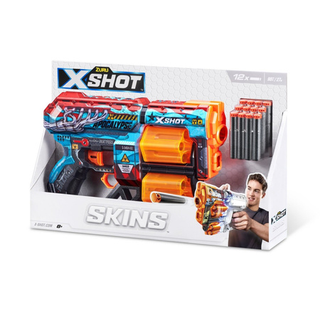 WYRZUTNIA X-SHOT APOCALYPSE SKINS DREAD NA pistolet +strzałki do wyrzutni