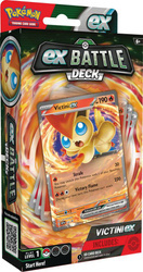 Pokemon TALIA MONETA Battle Deck ex Victini gra 60 kart ORYGINALNE KARTY