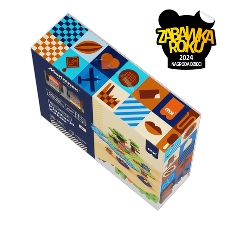 MARIOINEX WEDEL ZESTAW KLOCKÓW WAFFLE klocki plantacja wafle konstrukcyjne