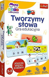 OUTLET Tworzymy słowa gra PLANSZOWA edukacyjna Trefl rodzinna 3+