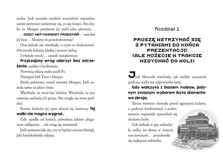 MINECRAFT SAGA STONESWORD AKCJA ZWIERZAKI książka POWIEŚĆ OFICJALNA PRZYGODA