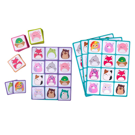 SQUISHMALLOWS 2x DUŻA GRA PLANSZOWA MATCH FLIPOLO DLA DZIECI PRZEDSZKOLE