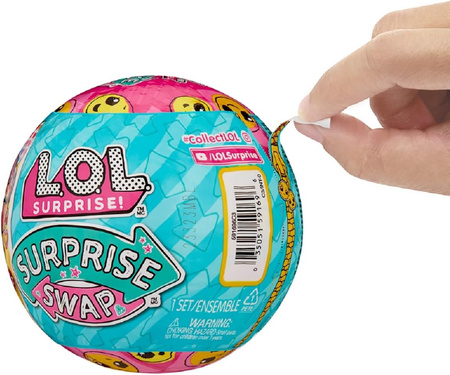 LOL Surprise LALKA Kula Niespodzianka suprise Swap Tot LALECZKA + UBRANKA