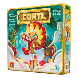 Coatl gra planszowa rodzinna LOGICZNA węże EDYCJA PL PIĘKNA Portal Games