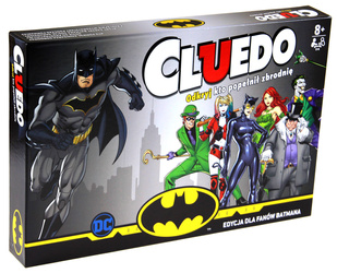 CLUEDO BATMAN DC gra planszowa Hasbro film tv POLSKA EDYCJA ORYGINALNA 8+
