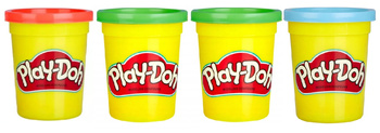 4w1 ZESTAW PLAY DOH CIASTOLINA DUŻA TUBA sensoryczna masa plastyczna 448g