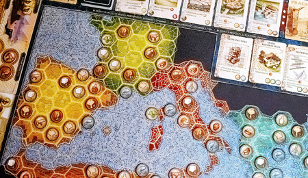 Mosaic gra planszowa strategiczna Portal Games cywilizacja budowa rozwój