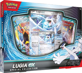 Pokemon TCG Lugia​ ex Special Collection zestaw kart 6 BOOSTERÓW saszetki
