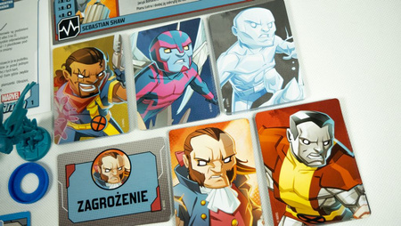 Marvel UNITED X-men Gold Team gra planszowa DODATEK rozszerzenie SCI-FI 14+