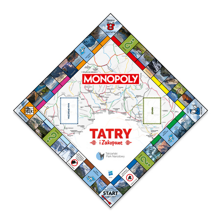 Monopoly Tatry i Zakopane gra planszowa pamiątka PIĘKNA POLSKA EDYCJA