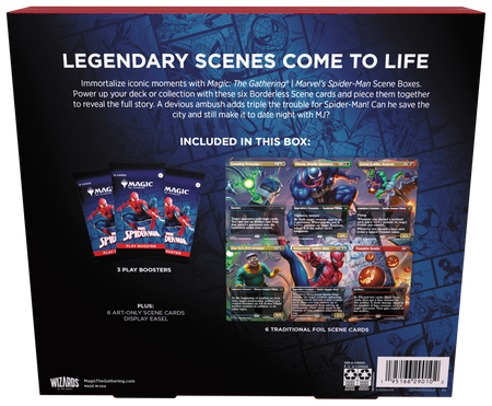 Scene Box Marvel's Spider-Man Spidey's Spectacular Showdown zestaw kart karty MtG Magic the Gathering 2025