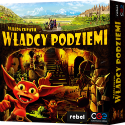 Władcy Podziemi gra planszowa bohaterowie FANTASY plansza edycja PL 12+