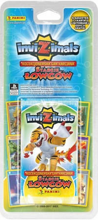 40x Invizimals Starcie Łowców BLISTER saszetka gra karciana +8x karty PROMO