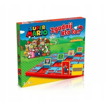 ZGADNIJ KTO TO Super Mario bajka Guess Who gra planszowa dla dzieci POLSKA