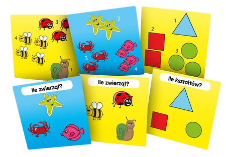 OUTLET BrainBox PRZEDSZKOLE Liczby Brain Box gra planszowa