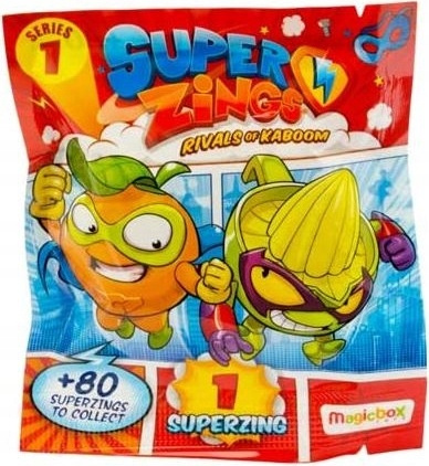 10x SUPER ZINGS THINGS SASZETKA FIGURKA NIESPODZIANKA 10 FIGUREK ORYGINALNE