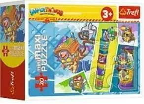 PUZZLE SUPER ZINGS THINGS MINI MAXI 20 dla dzieci Trefl 21117