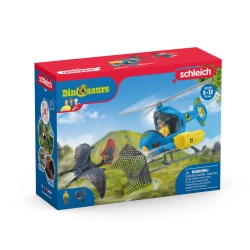 Schleich 41468 Zestaw Dinozaur Helikopter Tapeżara figurka kolekcjonerska