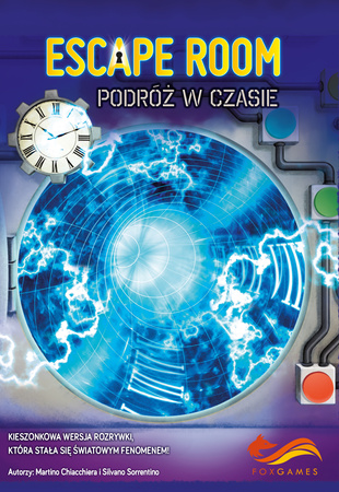 ESCAPE ROOM PODRÓŻ W CZASIE gra planszowa przygodowa KOOPERACYJNA NOWA EDYCJA