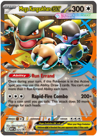 MEGA ZESTAW POKEMON TCG Kangaskhan ex Box promo 4x booster ORYGINALNE KARTY