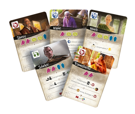 Rzeka Złota gra planszowa ekonomiczna handlarze samuraje STRATEGICZNA 14+