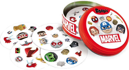 DOBBLE MARVEL EMOJI gra planszowa karciana karty doble EKOLOGICZNA