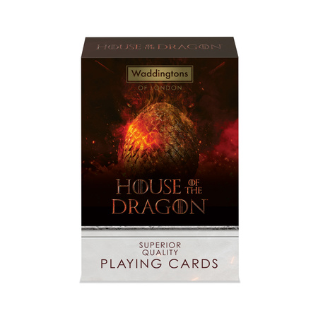 Waddingtons House of Dragon 55 KART DO GRY POKER TYSIĄC OCZKO BRYDŻ KARTY