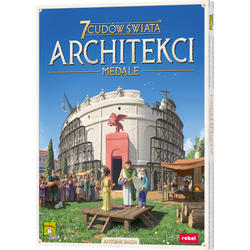 Architekci 7 Cudów Świata gra planszowa: ROZSZERZENIE DODATEK Medale 2 cuda