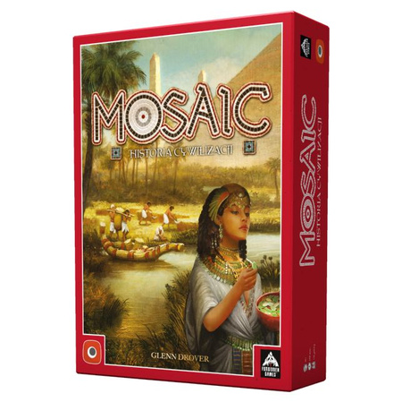 Mosaic gra planszowa strategiczna Portal Games cywilizacja budowa rozwój