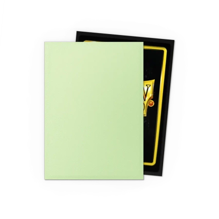 Koszulki PREMIUM na karty talię Pokemon MtG Magic Dual MATTE Dragon Shield Sleeves protektory Zielone Gooseberry (100 sztuk)